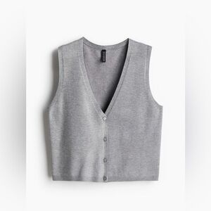 H&M Button-Front Sweater Vest